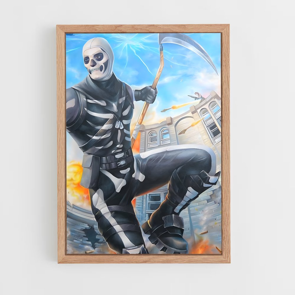 Poster Le Duel Éternel – affiche Fortnite (vue 4)